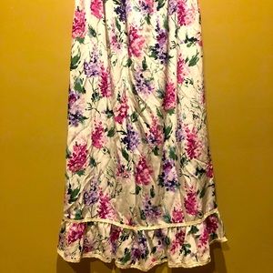 Diane Von Furstenberg silk assets  vintage skirt